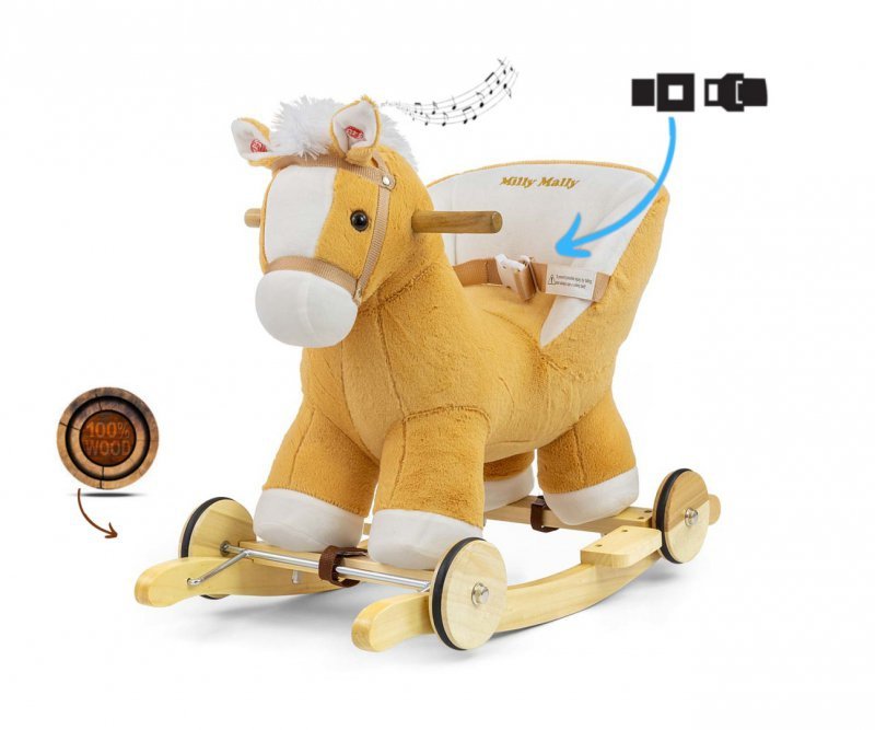 milly mally koń polly light brown
